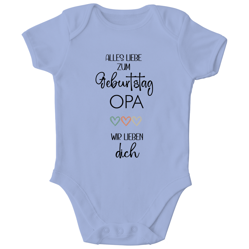 Baby Body "Alles Gute zum Geburtstag Opa"