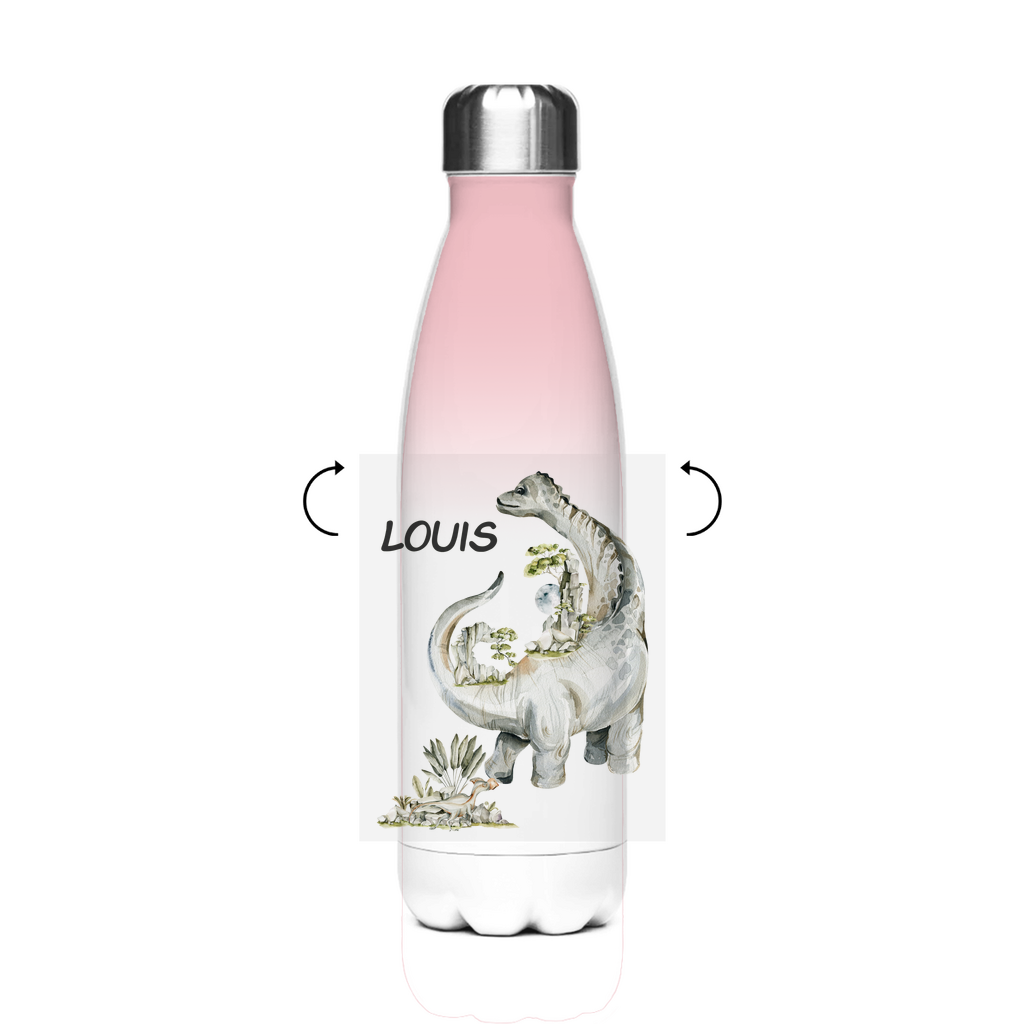 Thermo Trinkflasche für Kinder – Dinosaurier Motiv