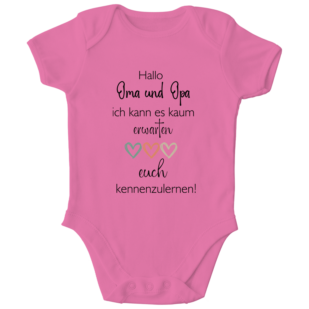 Baby Body "Schwangerschaft verkünden & Oma und Opa kennenlernen"