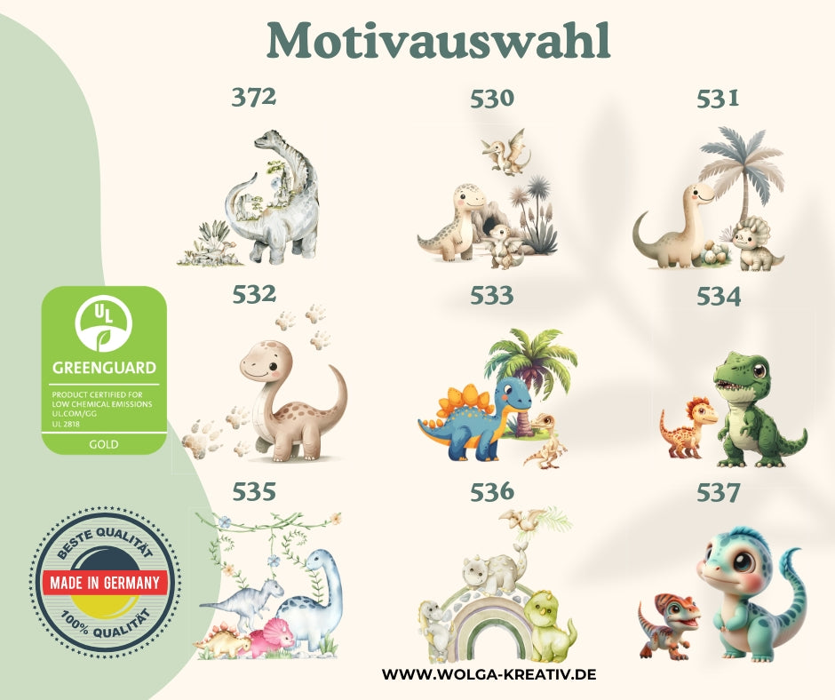 Zeugnismappe Dino personalisiert A4
