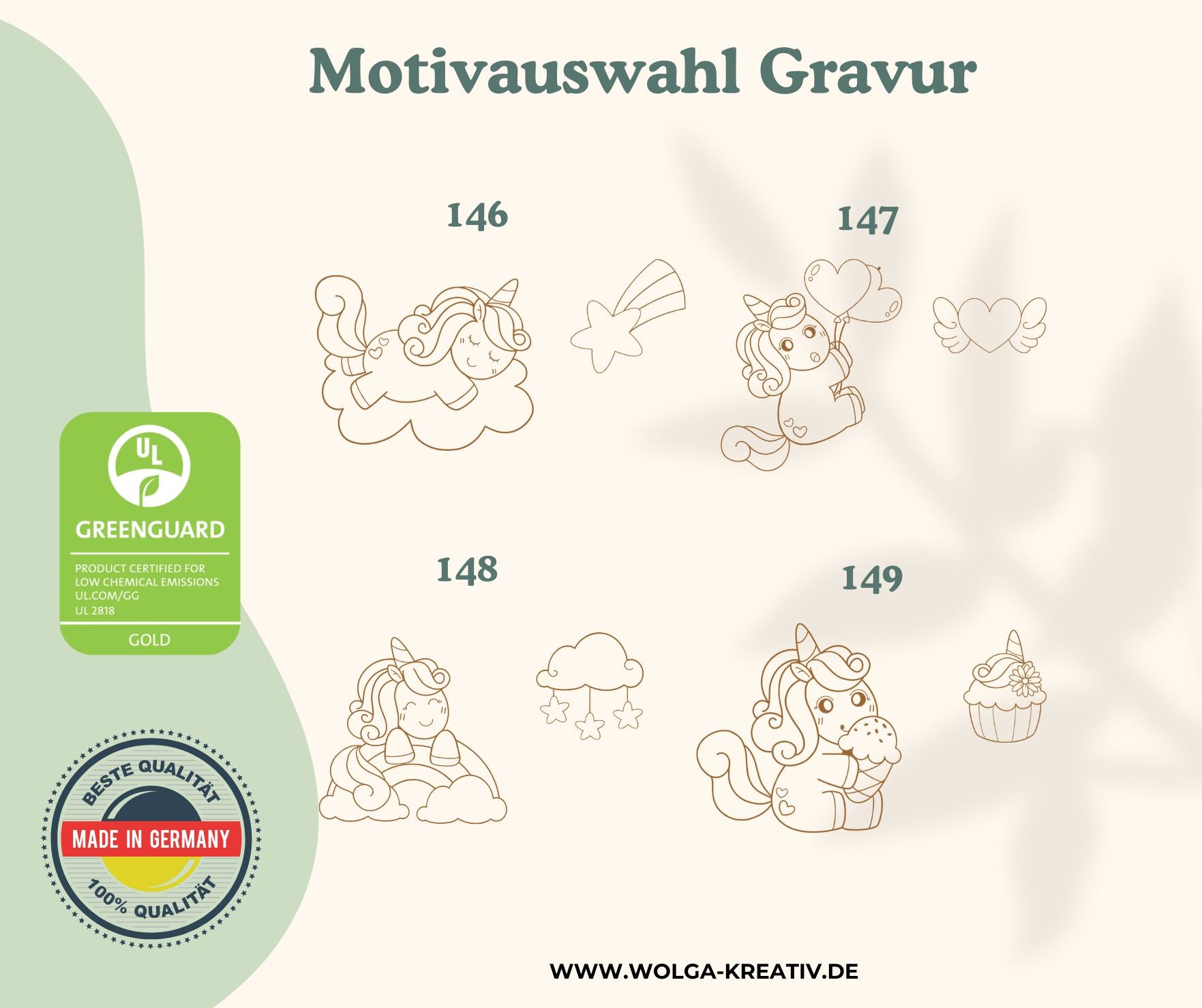 Personalisiertes Frühstücksbrettchen Kinder – Einhorn Motive mit Gravur