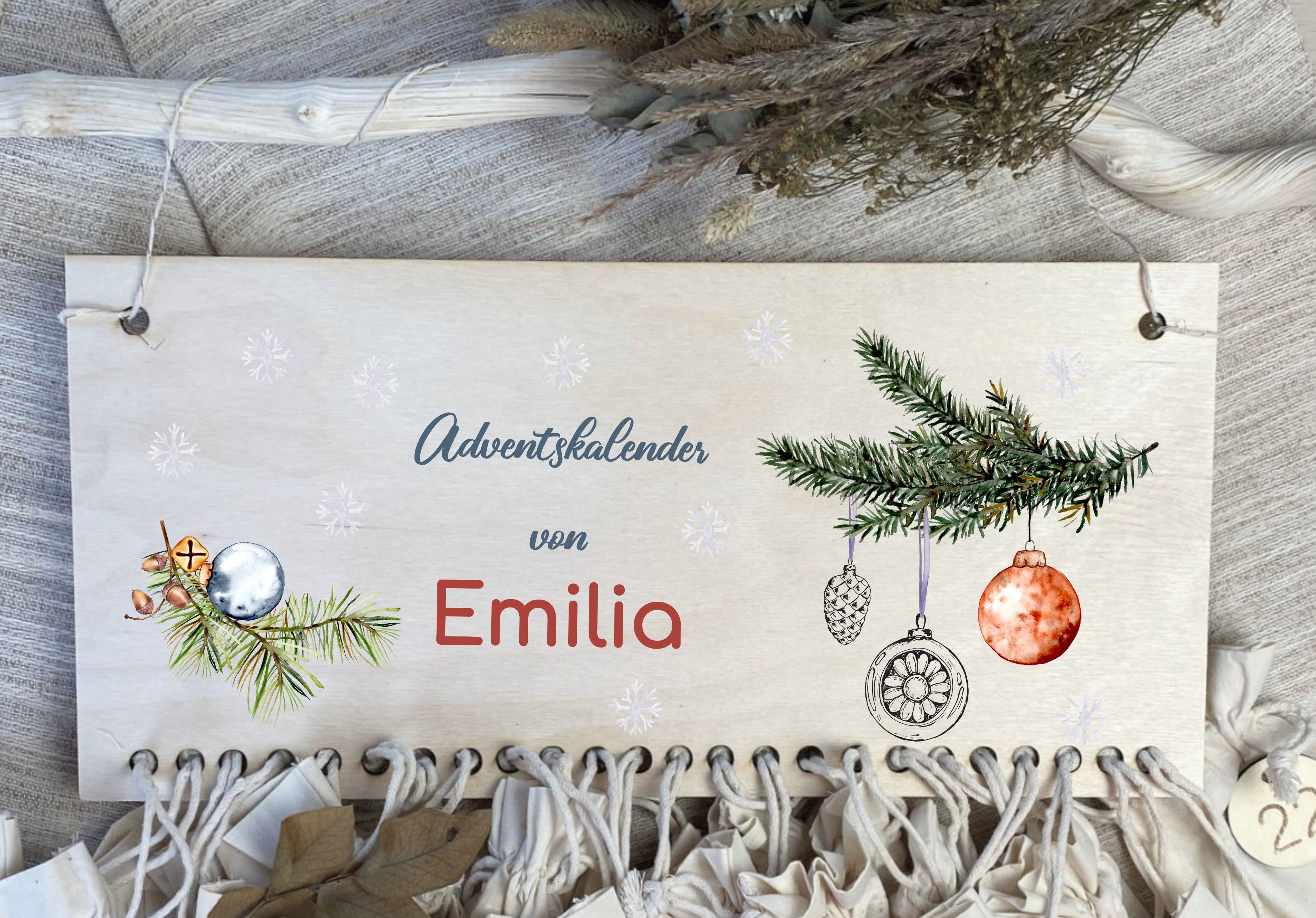 Der personalisierte Stoffbeutel-Kalender