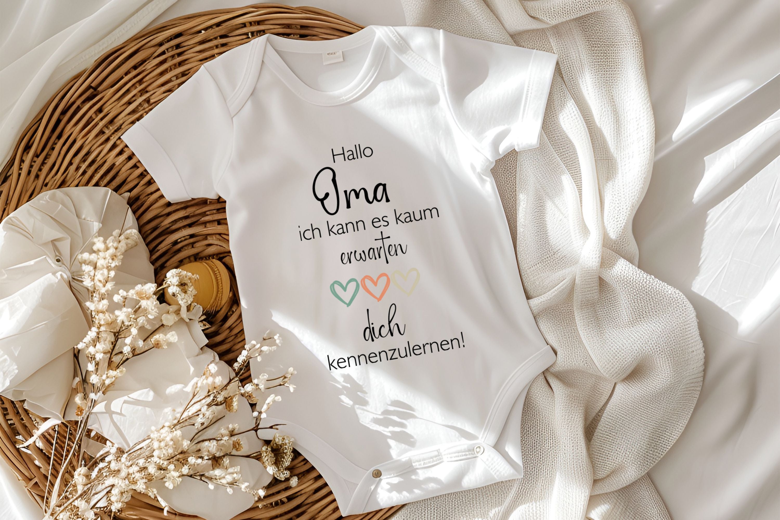 Baby Body "Oma kennenlernen"