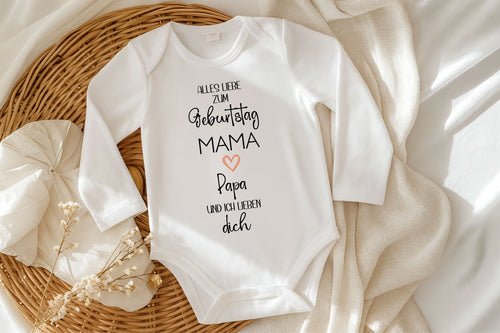 Baby Body "Alles Gute zum Geburtstag Mama"