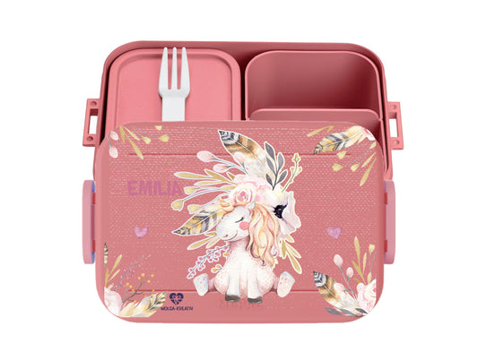 brotbox bento brotdose name einhorn wolga-kreativ