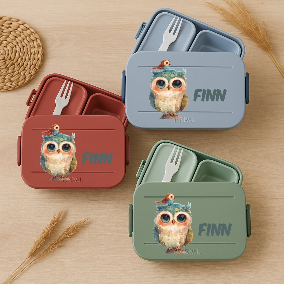 Brotdose mit Tier-Motiven