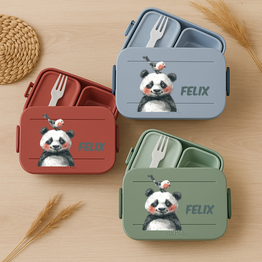 Brotdose mit Tier-Motiven