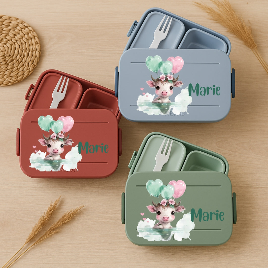 Brotdose Mepal Tiere mit Luftballon