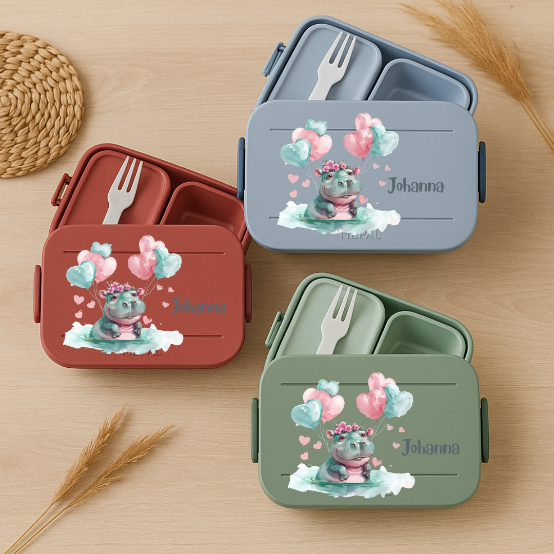 Brotdose Mepal Tiere mit Luftballon