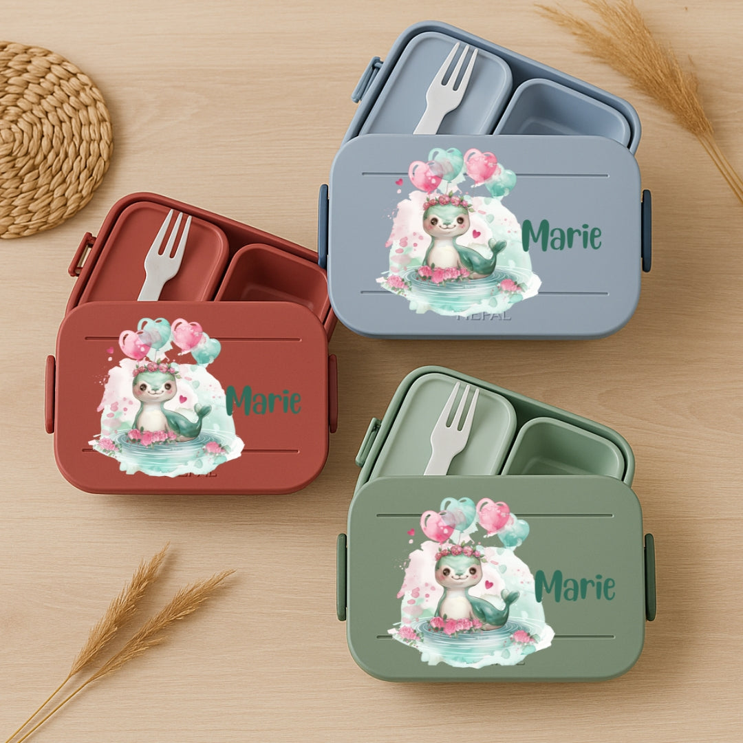 Brotdose Mepal Tiere mit Luftballon