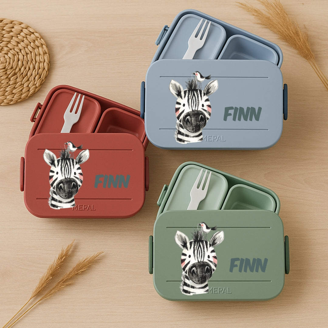 Brotdose mit Tier-Motiven