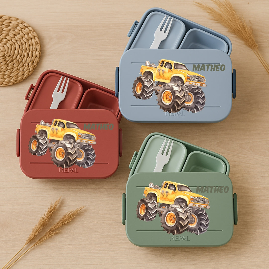 Vesperdose Mepal mit Auto Motiven