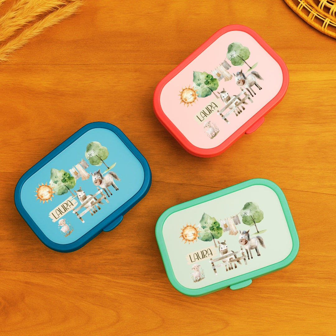 Brotdose Mepal Campus - Bauernhof Motive