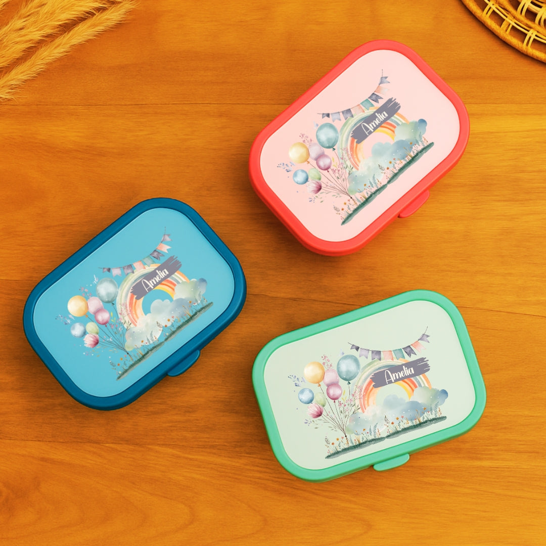 Brotdose Mepal Campus - Regenbogen Motive