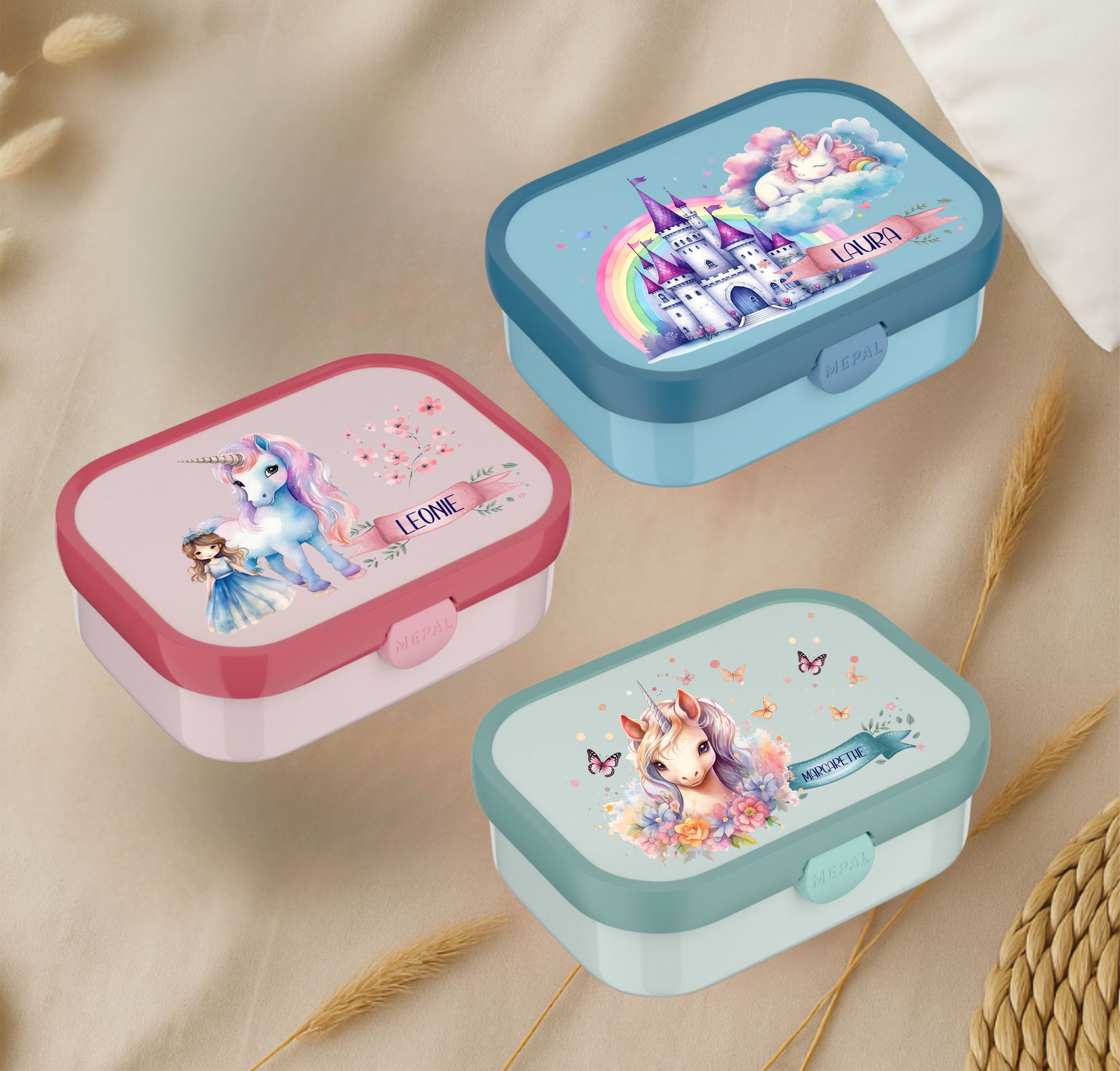 wolga-kreativ vesperdose mädchen einhorn