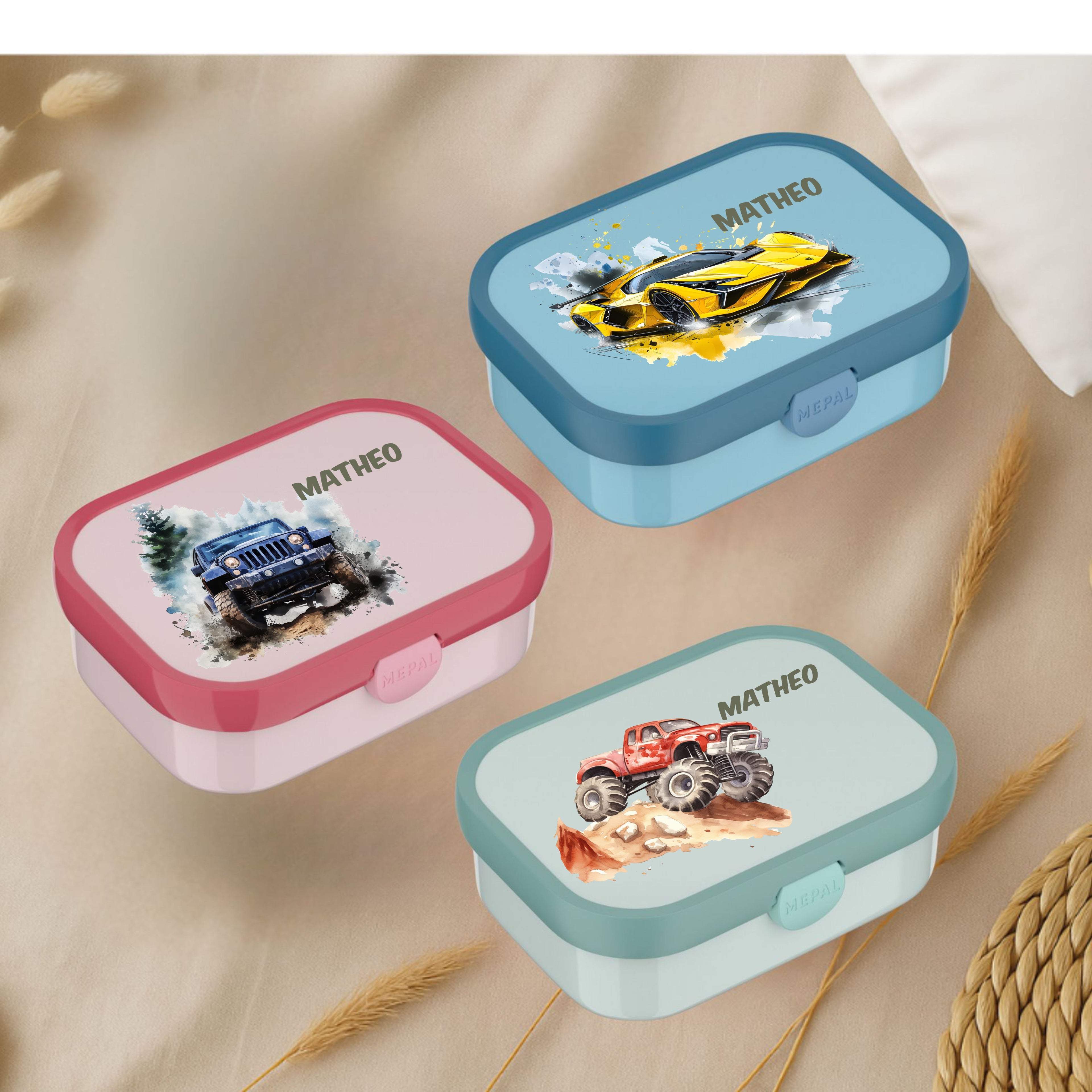 wolga-kreativ rotdose auto name personalisiert