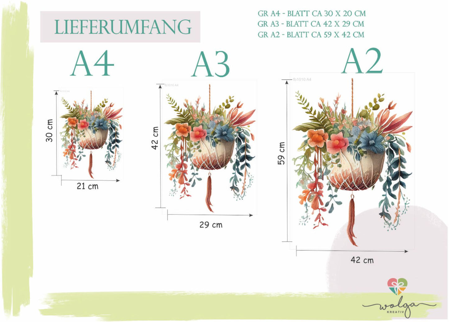 Fensteraufkleber bunte Blumen