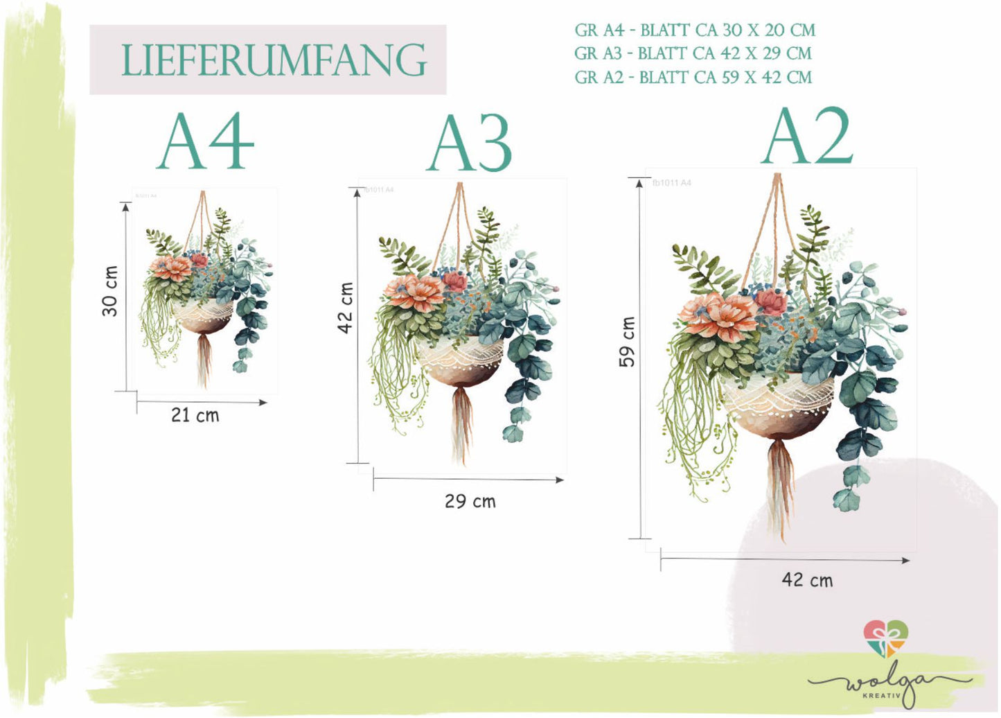 Fensterbild bunte Blumen