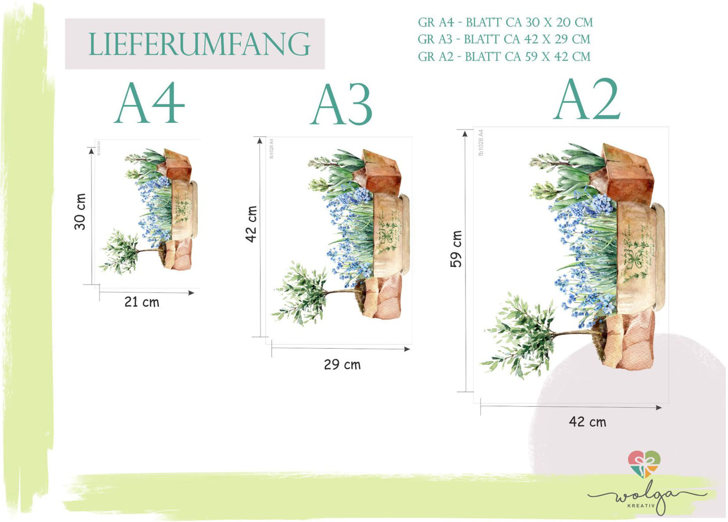 Fenstersticker Blumen im Topf