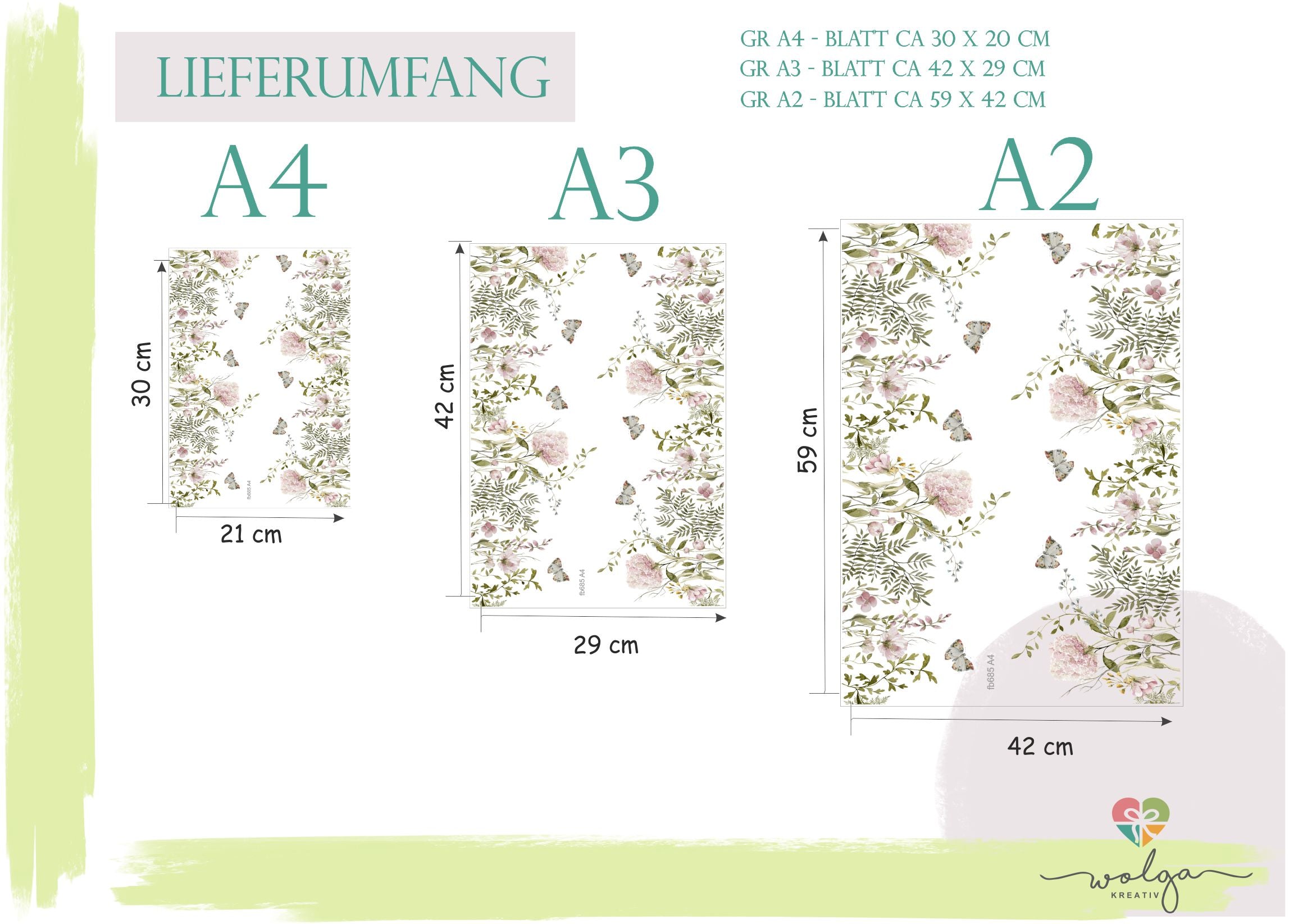 Fensterdeko Bild Wiesenblumen