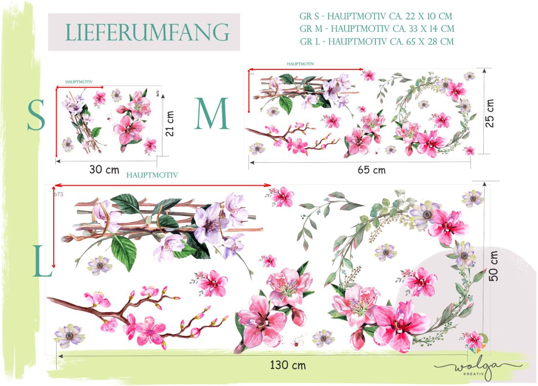 Fensterdeko Frühlingsblumen