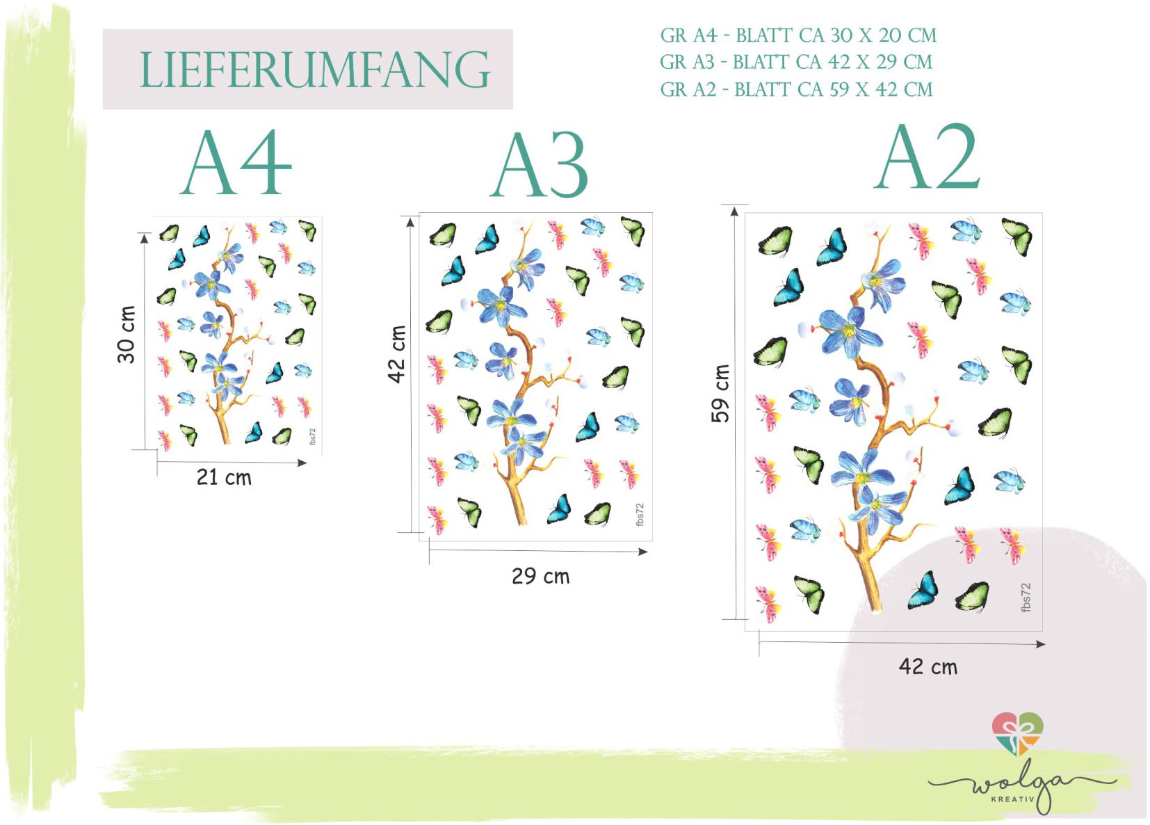 Fensterbild Frühling Ostern Blumen