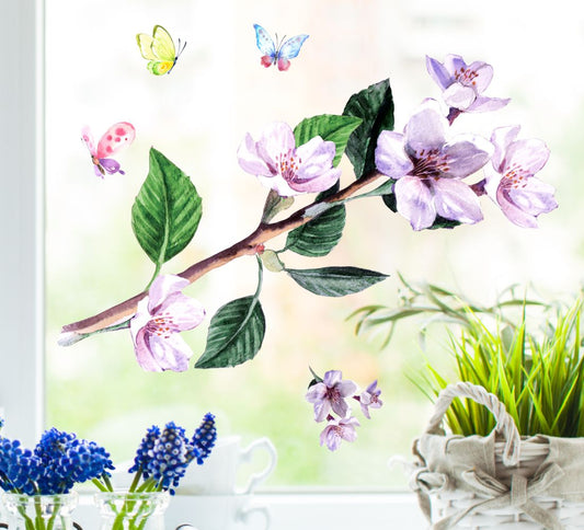 fensterbild fensteraufkleber blumen bluemnzweig wolga-kreativ