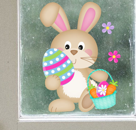 fenstersticker fensterbild ostern hase osterei wolga-kreativ