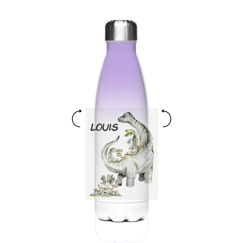 Thermo Trinkflasche für Kinder – Dinosaurier Motiv