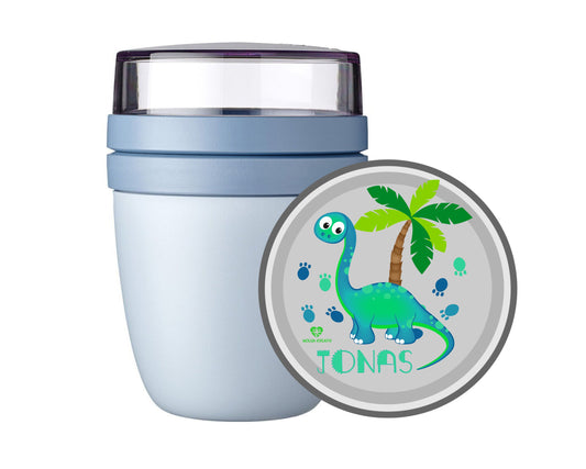 personalisiertes Lunchpot Dino