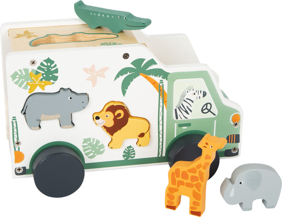 Little Foot Steckspiel Spielauto Safari