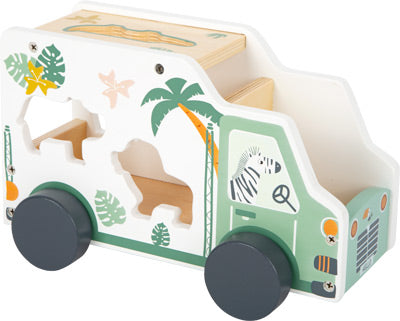 Little Foot Steckspiel Spielauto Safari