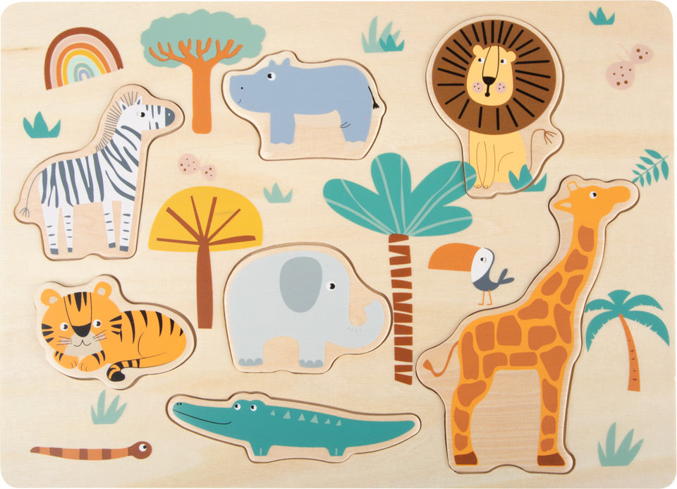 Little Foot Setzpuzzle Safari Tiere