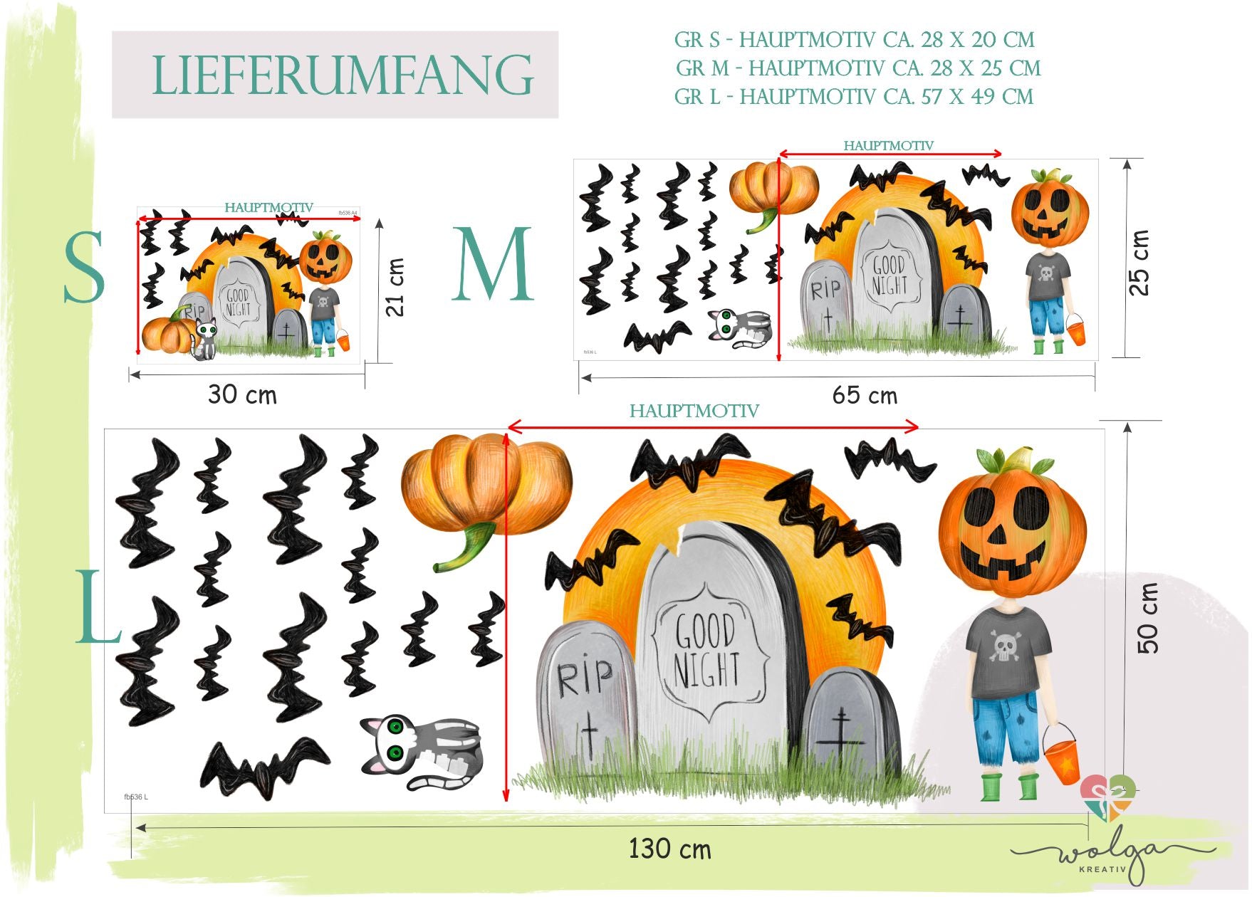 fensterdeko halloween kinderzimmer wolga-kreativ