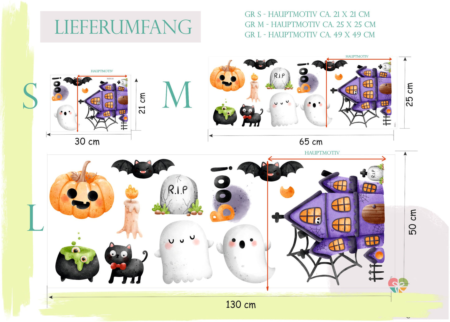 fensterbild fenstersticker fensteraufkleber halloween wolga-kreativ