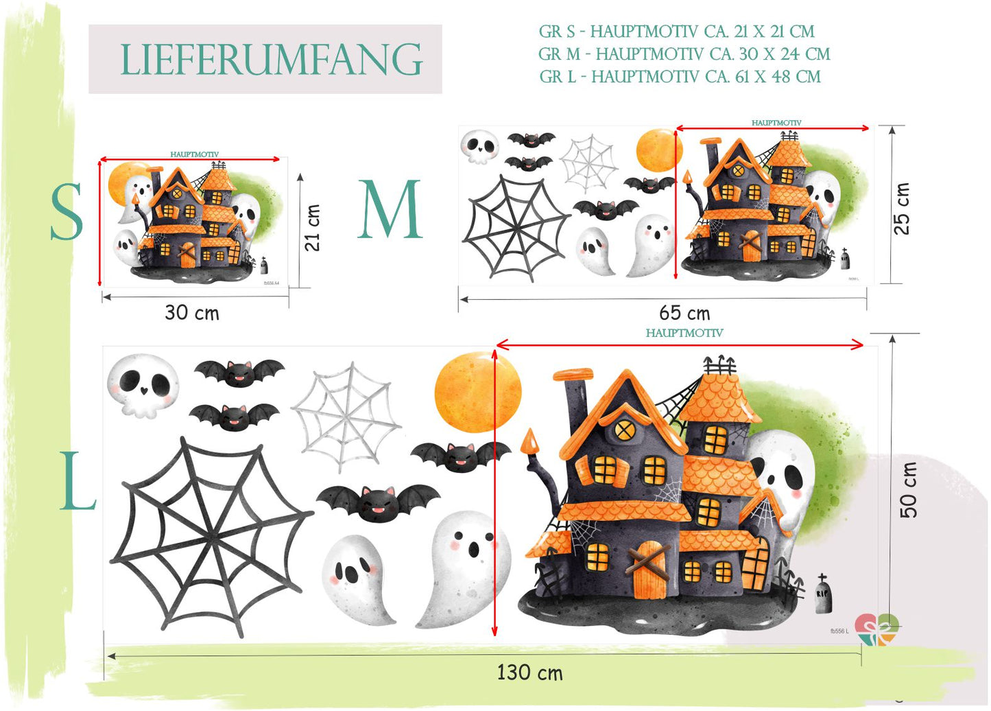 fensterbild fenstersticker fensteraufkleber halloween wolga-kreativ