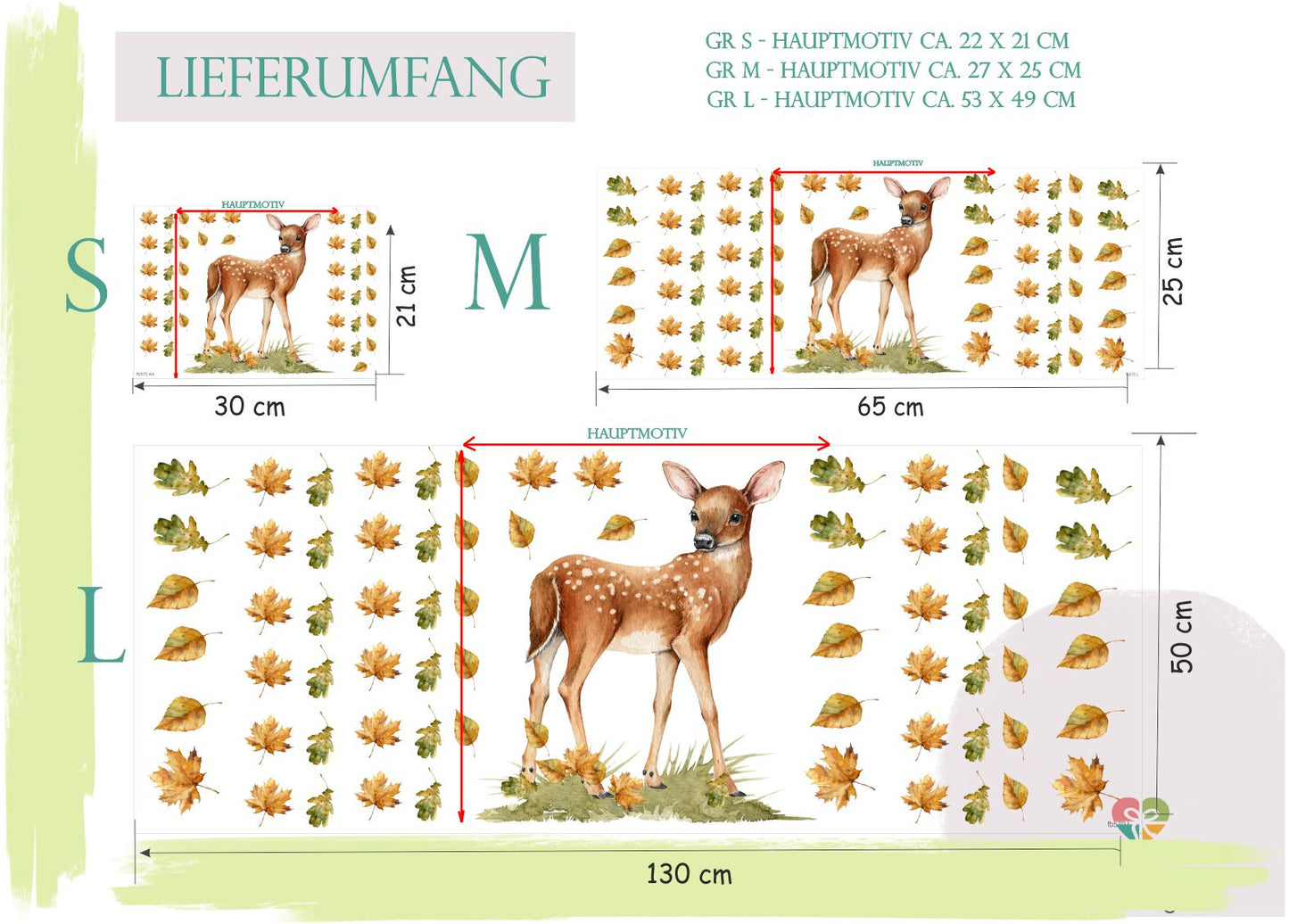 fensterbild fenstersticker fensterauflkeber waldtiere wolga-kreativ