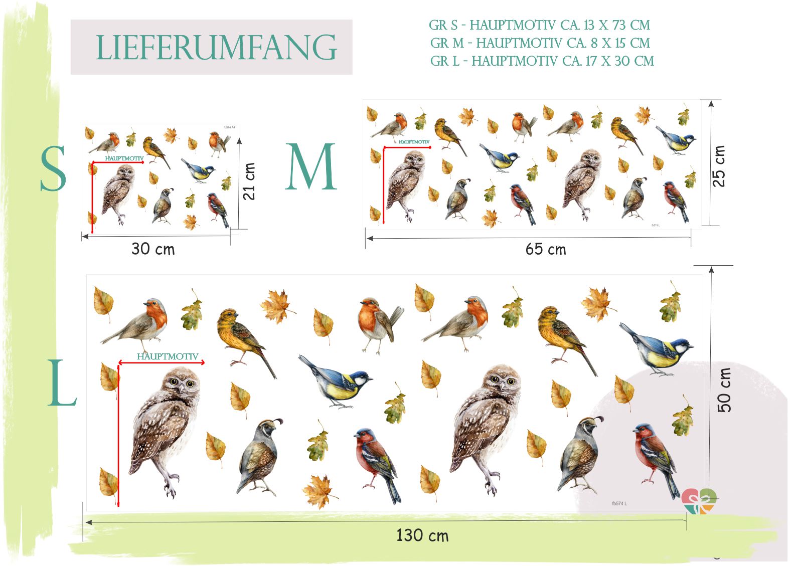 fensterbild fenstersticker fensterauflkeber waldtiere wolga-kreativ