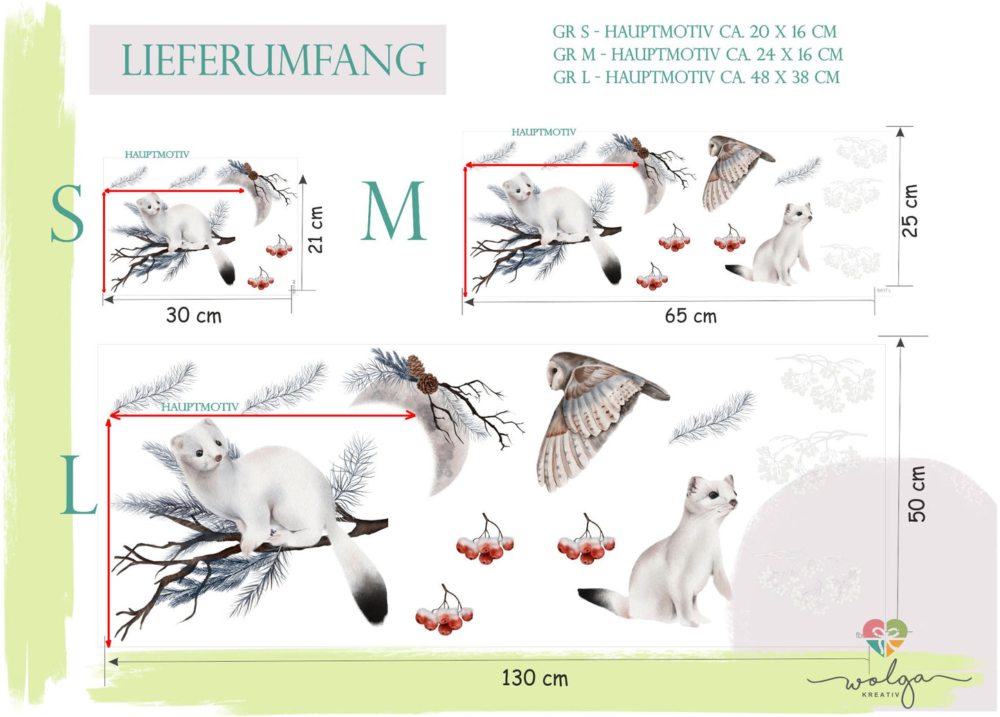 Fensteraufkleber Winter Hermeling