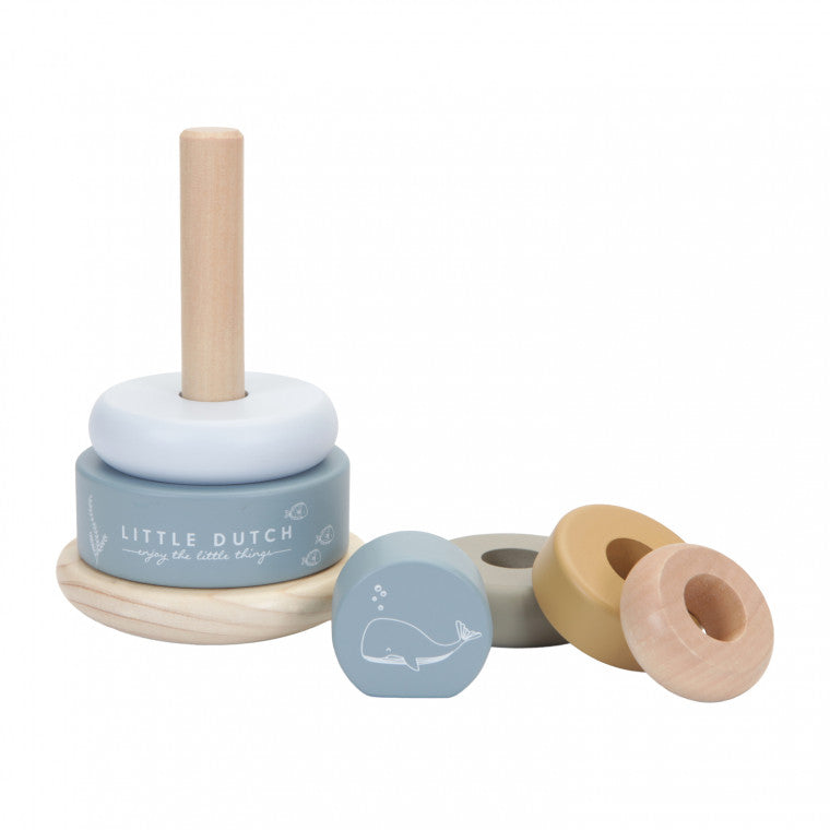 Little Dutch Ocean Holz-Tümmler Blue
